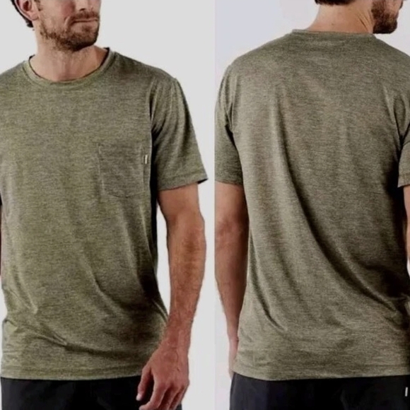 Vuori Other - Vuori Men's Olive Short Sleeve Tee